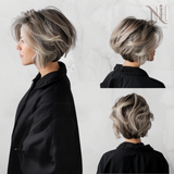 Peruca Scurta 1-Gray