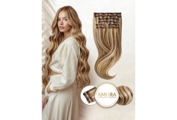 Balayage Chappucino Tiramisu - Extensii Suvitate Clip On Amora