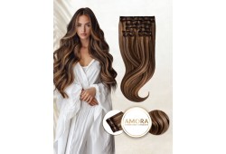 Balayage Delicious Browns - Extensii Suvitate Clip On Lux