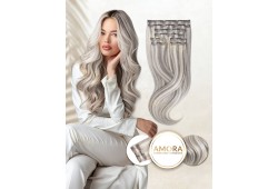 Balayage Icy Blonde - Extensii Suvitate Clip On Lux
