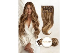 Balayage Milk Chocolate - Extensii Suvitate Clip On Amora