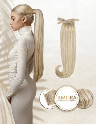 Balayage Vanilla Almond Butter - Extensii Suvitate Coada MegaVolum