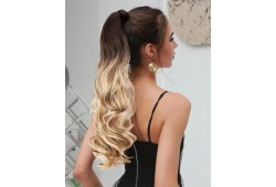 Coada New Style Long Saten Mediu /Blond Miere Suvitat