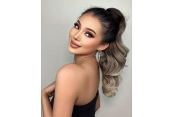Extensii Coada Style Balyage Saten/Blond Cenusiu