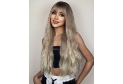 Peruca IMELDA Ombre Saten Deschis/ Blond Platinat