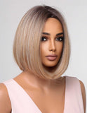 Peruca Par Sintetic VENUS Ombre Saten Mediu/ Blond Bej/Blond Auriu