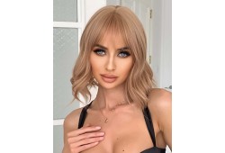 Peruca Naturala EMILI Blond Miere