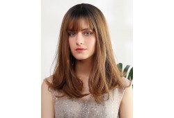 Peruca Naturala MARCIA Ombre Saten Natural/Saten Caramel