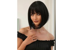 Peruca Naturala MISTIQUE Negru Intens