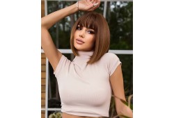 Peruca Naturala REBECCA Saten Mediu