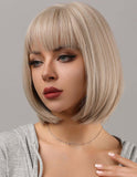 Peruca Par Naturala Fashion CARLITA Platinat