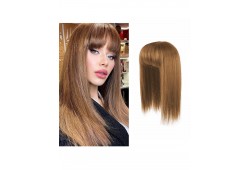 Peruca Partiala cu Breton Blond Deschis 10