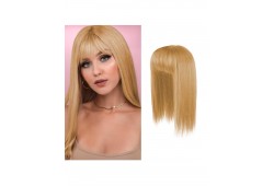 Peruca Partiala cu Breton Blond Piersica