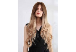 Peruca RENATA Ombre SatenMediu/Blond Bej